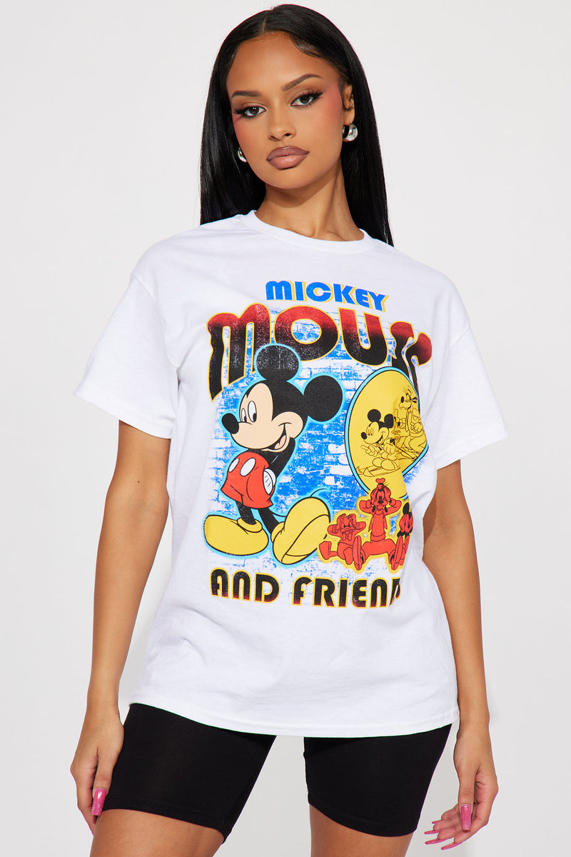 Mickey Mouse And Friends Graphic Tee - White | Fashion Nova, Screens ...
