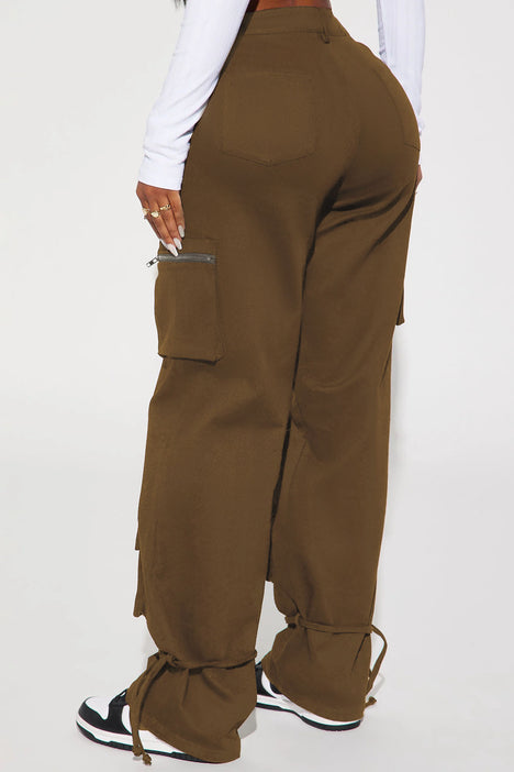 Out For The Night Cargo Pant - Olive