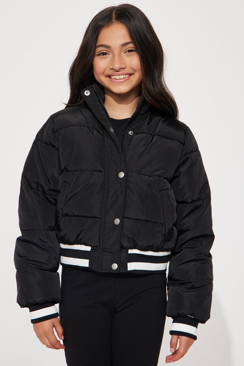 Mini Mrs. Jackson Puffer Jacket - Black | Fashion Nova, Kids Jackets ...
