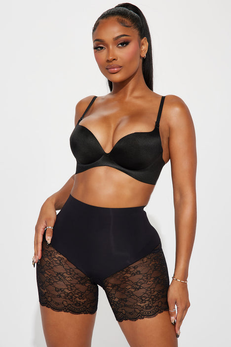 SHAPEWEAR TOP WITH UNDERWIRE - Black