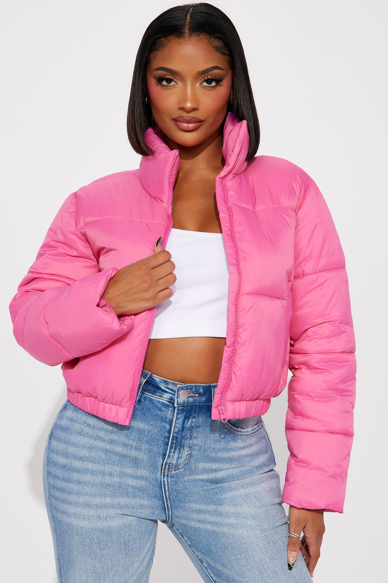 Name Your Game Puffer Coat - Pink | Fashion Nova, Jackets & Coats ...