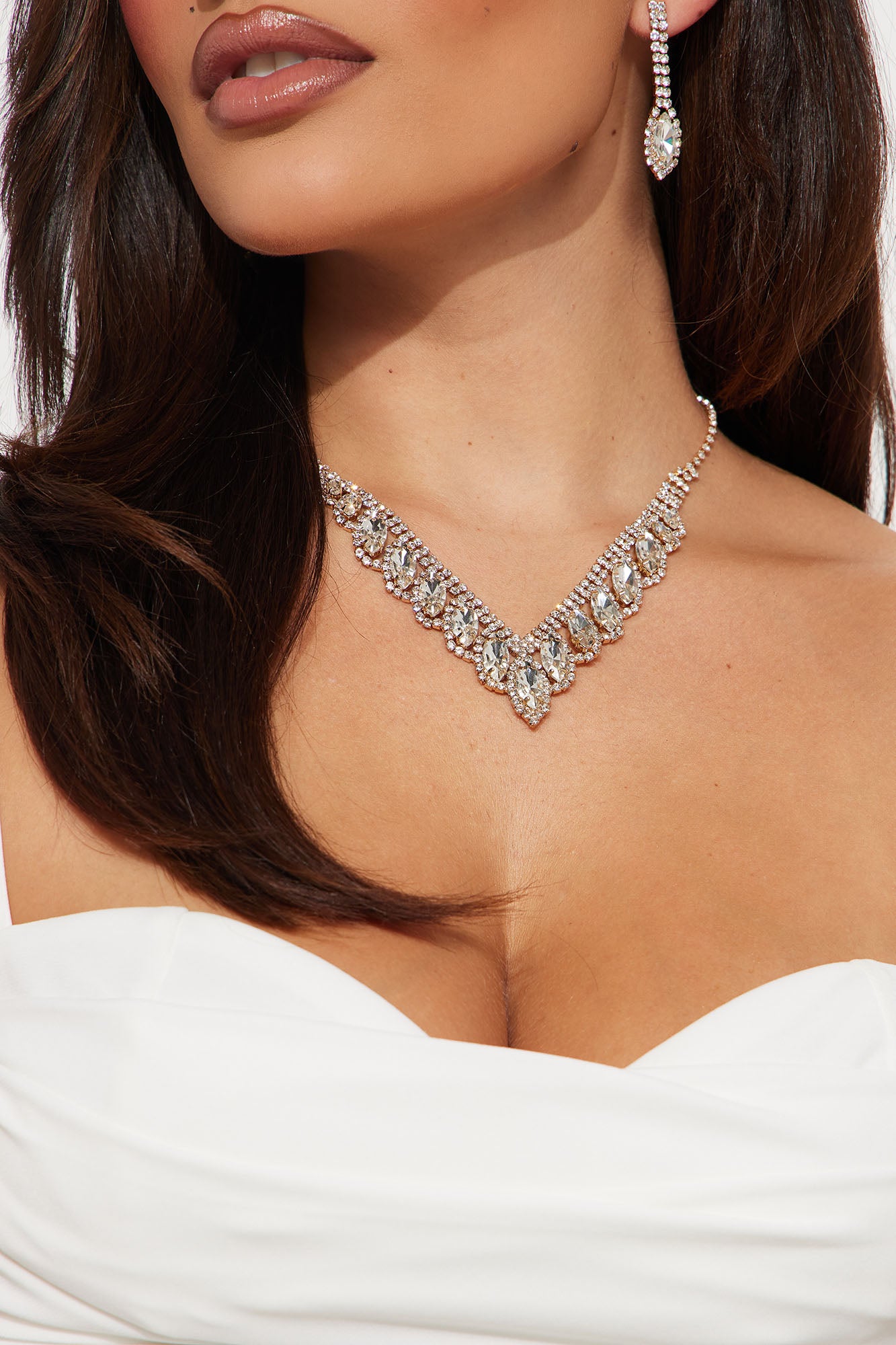 Indian High Quality New Style Bridal Fancy Necklace Fashion CZ/AD Jewelry  Set | eBay