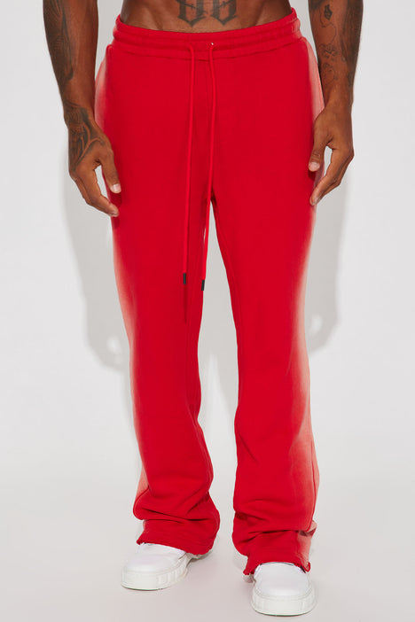 Atlanta Sweatpants - Red, Fashion Nova, Pants