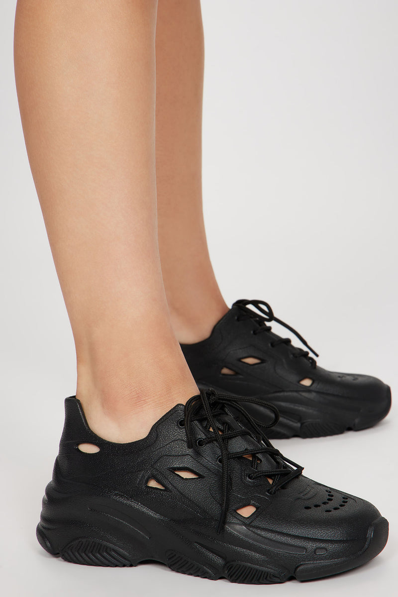 Take Me In Sneakers - Black | Fashion Nova, Shoes | Fashion Nova