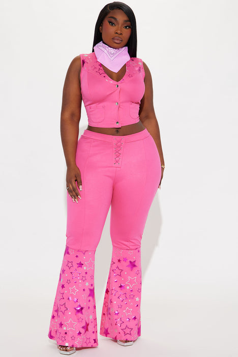 Fashion Nova Official Barbie Logo Print Mini Skirt Plus Size 3X, 22/24