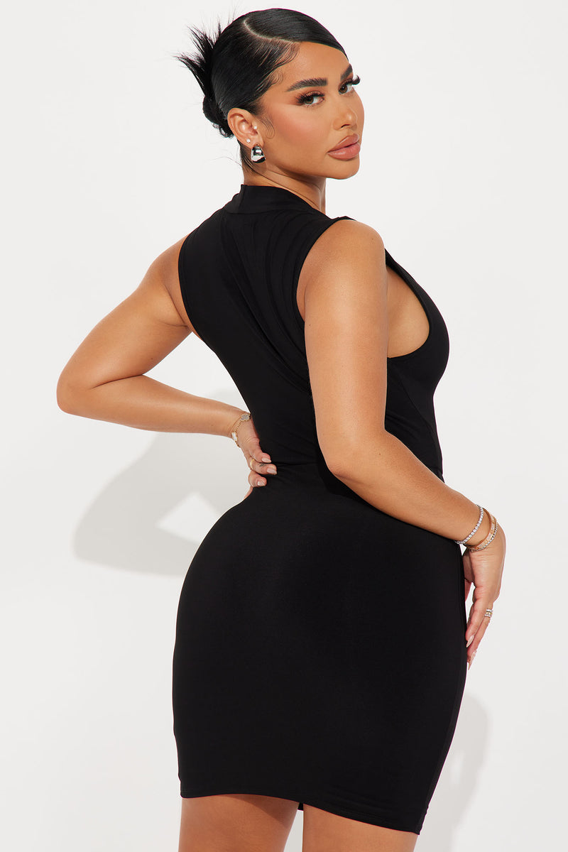 Gianna Sleeveless Midi Dress - Black | Fashion Nova, Dresses | Fashion Nova