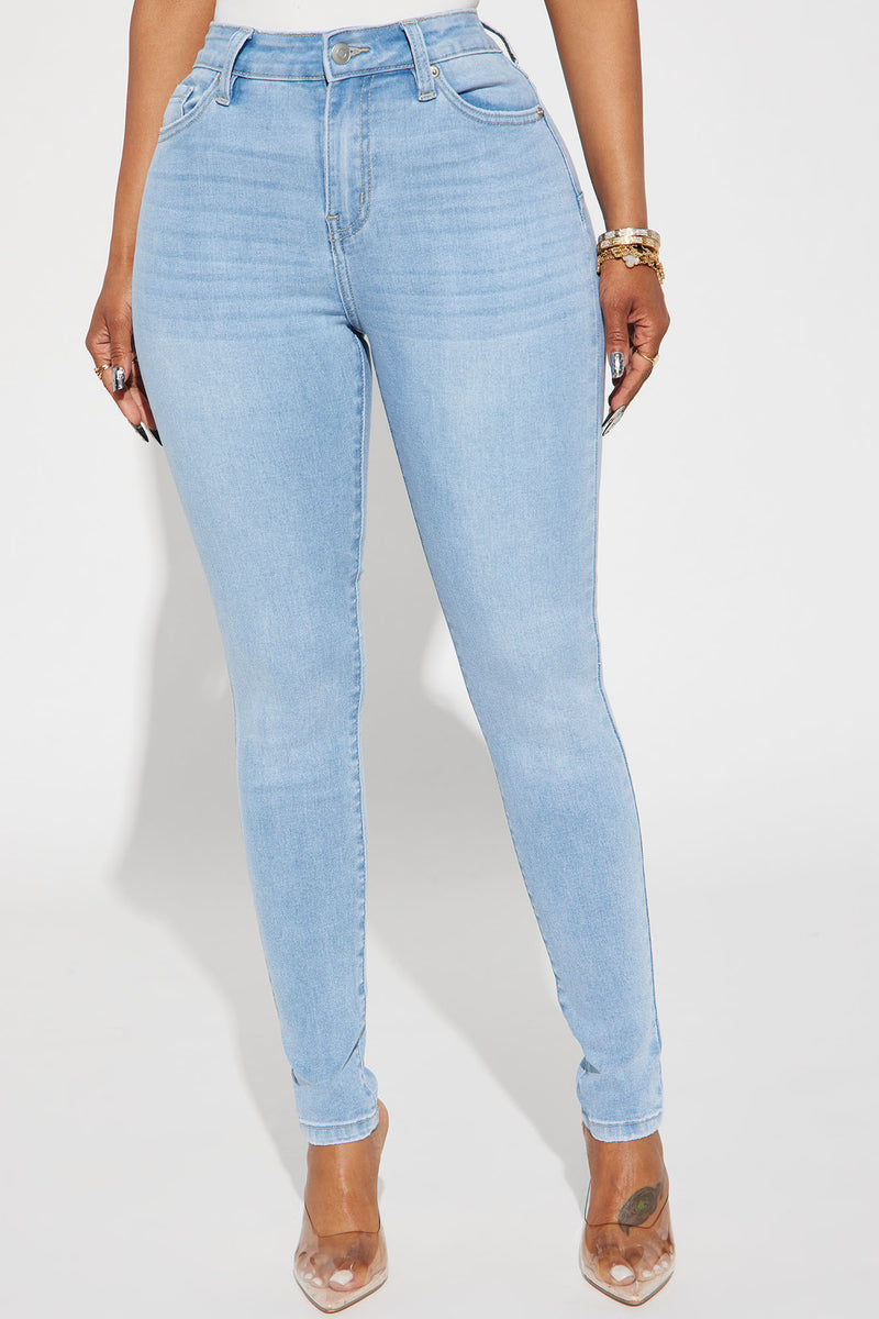 All The Right Places Sculpting Stretch Skinny Jeans - Light Wash ...