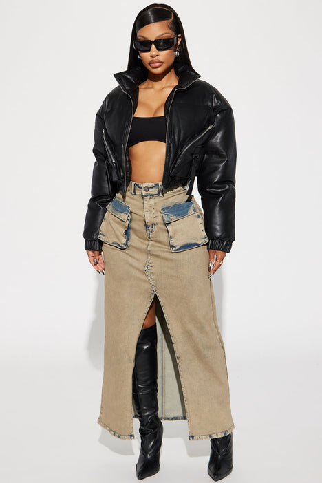 Baby leather sale bomber jacket