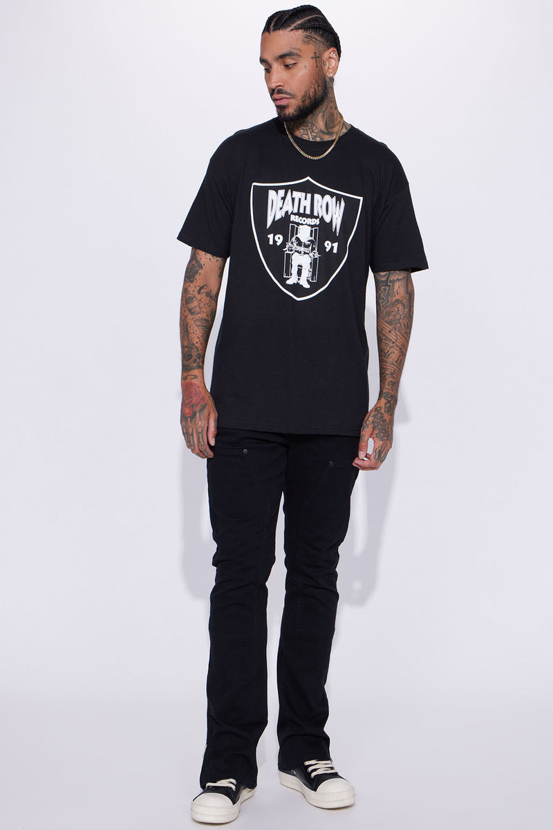 Death Row Records Nation Short Sleeve Tee - Black | Fashion Nova, Mens ...