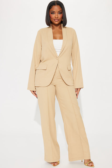 Fashion Nova Pant Suit 2 Pieces Set Woman's Plus Size 3X