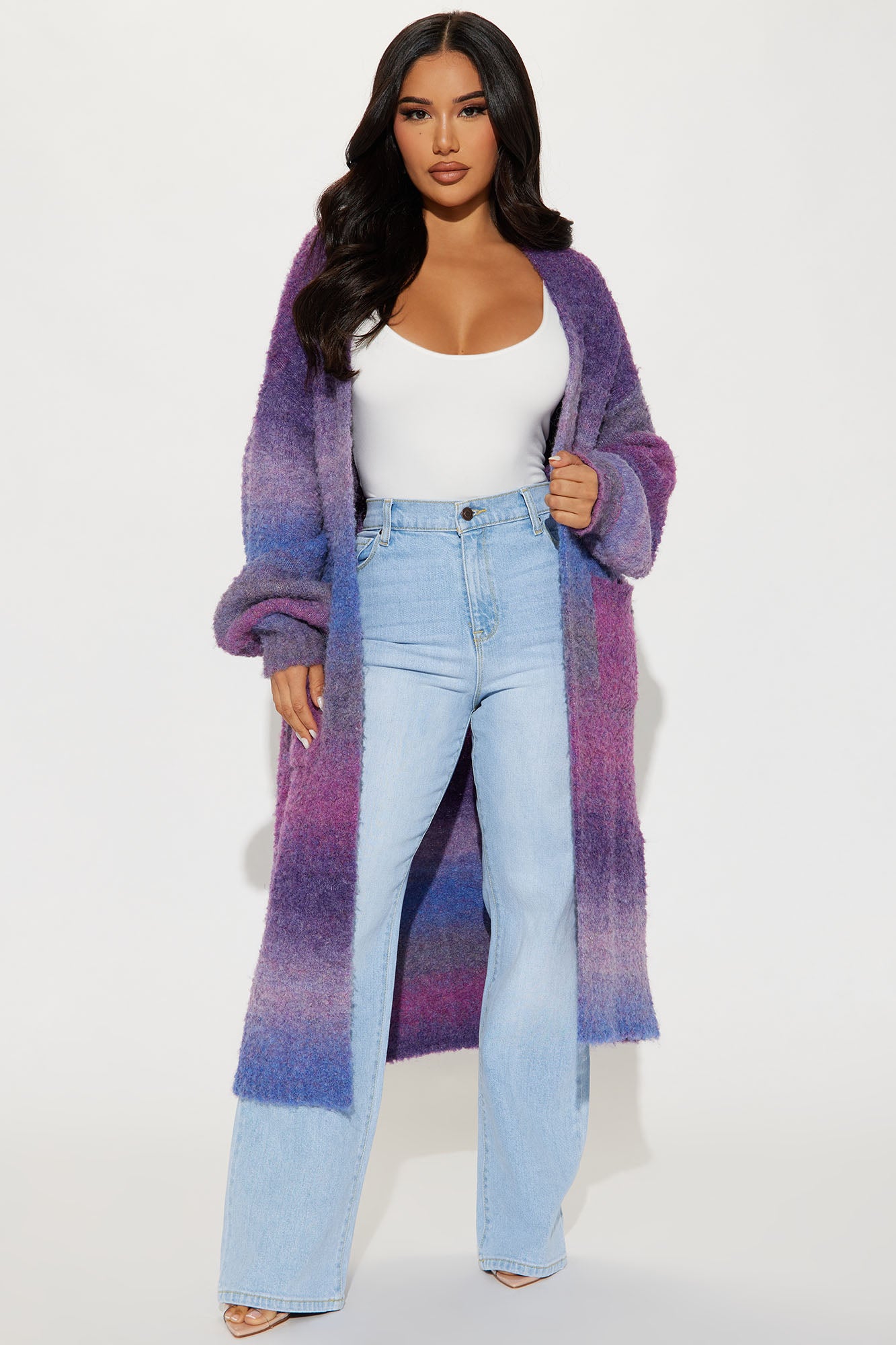 Real Love Open Front Cardigan - Taupe, Fashion Nova, Sweaters