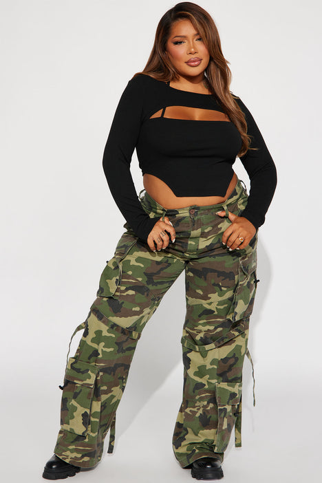 Kameela Cargo Pants - Olive  Plus size baddie outfits, Olive green cargo  pants, Girls fashion clothes