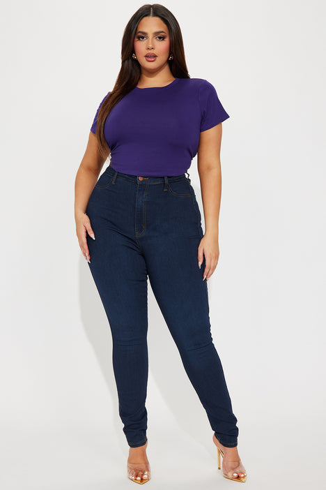  Rpvati Purple XL Women Clothes Lightweight Crop Tops
