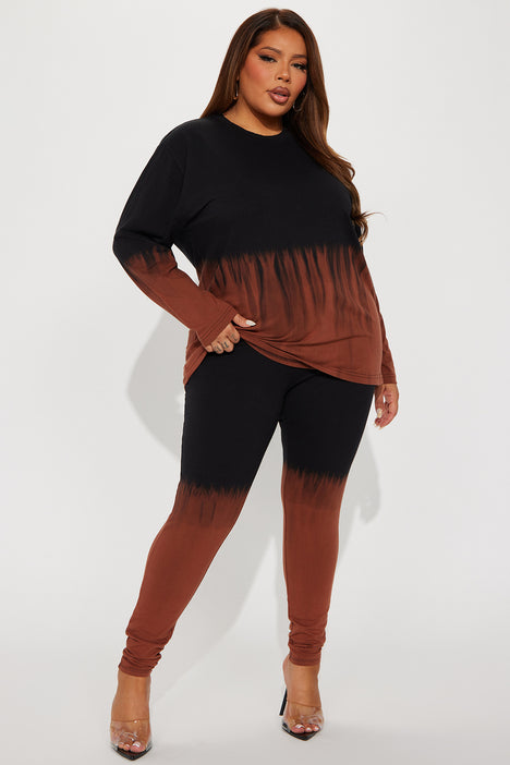 Tell Me About It Long Sleeve Legging Set - Black/combo, Fashion Nova, Matching  Sets