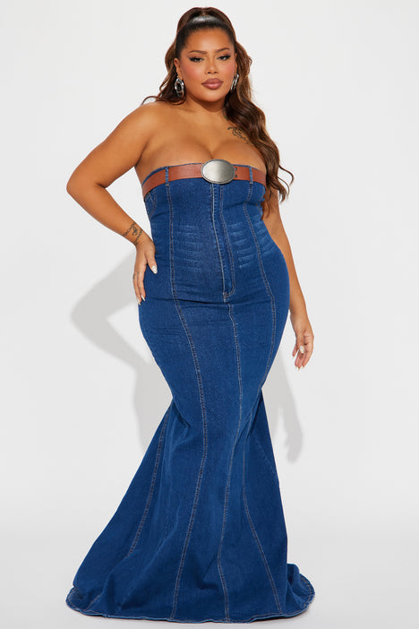 Kelly Strapless Maxi Dress Swimsuit Cover Up