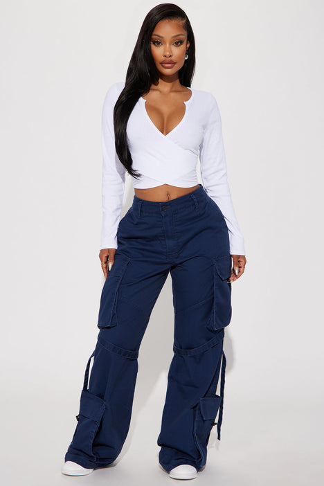Buy Blue Trousers & Pants for Men by Instafab Plus Online | Ajio.com