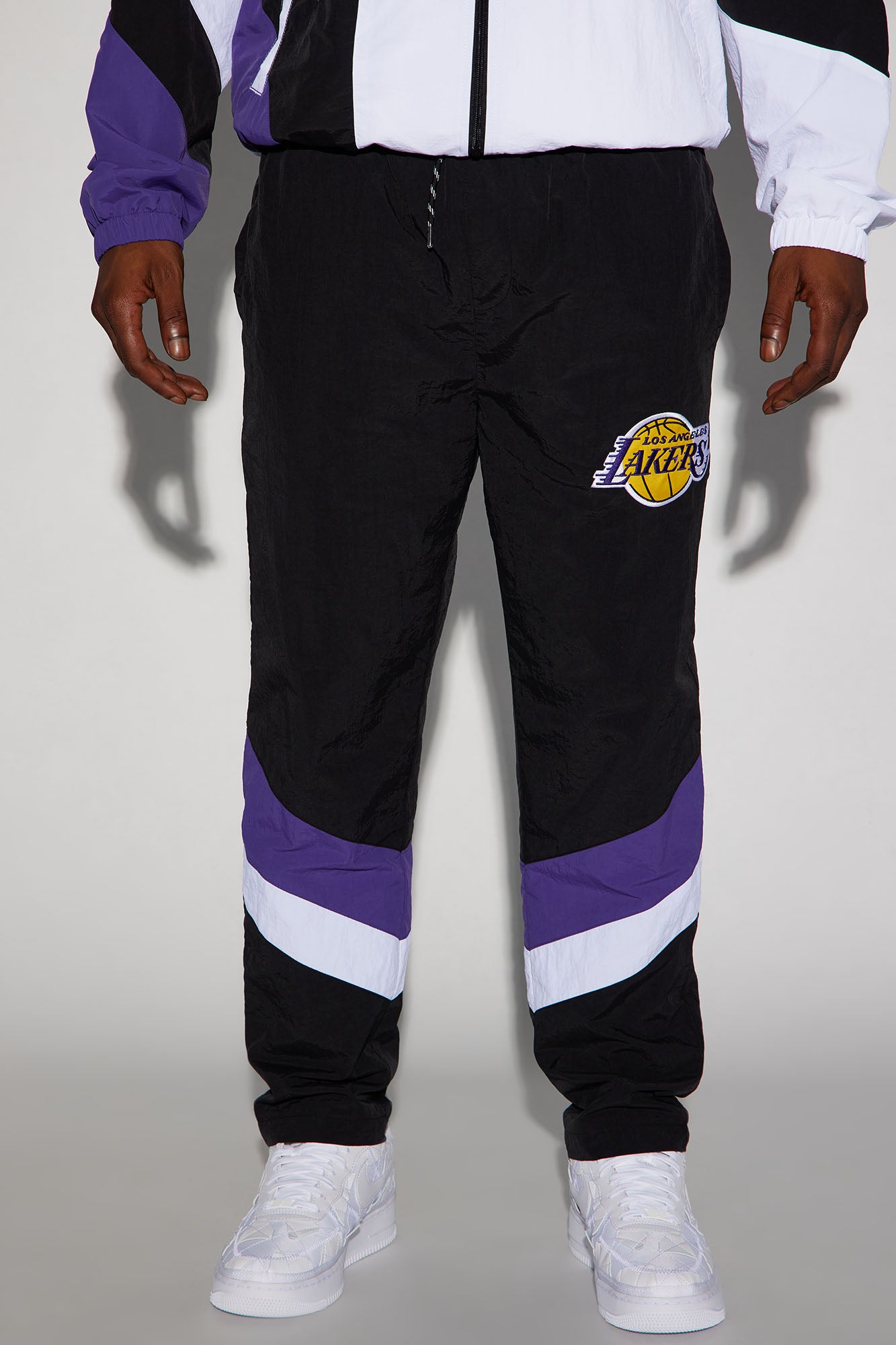 Nike Los Angeles Lakers Tracksuit START5 Black/Yellow - BLACK/FIELD PURPLE