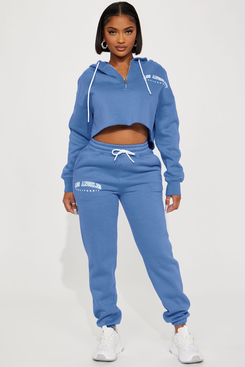 LA Life Jogger Set - Blue | Fashion Nova, Matching Sets | Fashion Nova