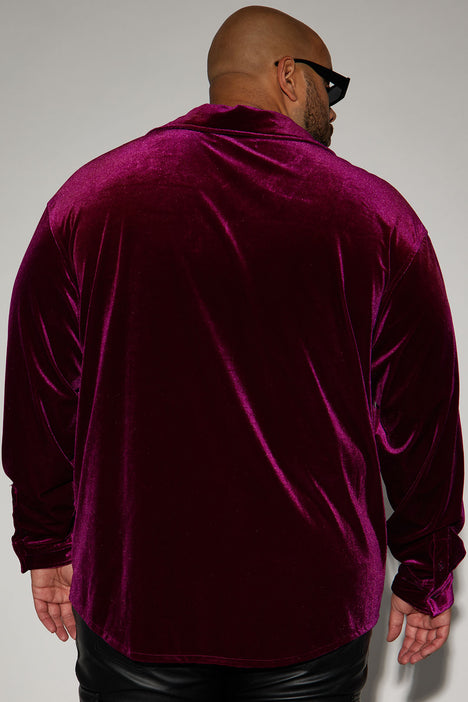 Links Satin Long Sleeve Button Up Shirt - Chocolate, Fashion Nova, Mens  Shirts