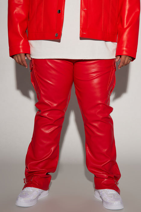 fashionwear4men  Red leather pants, Leather pants, Mens fashion