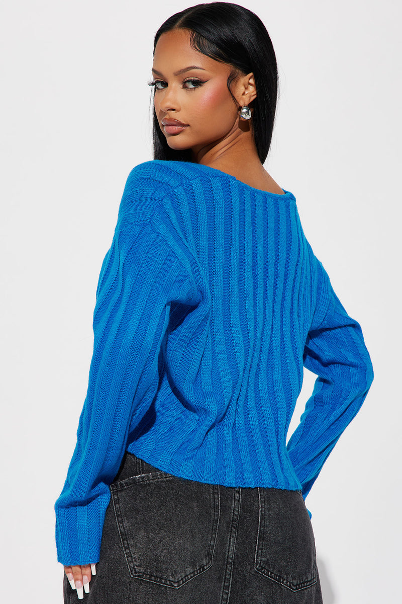 Trevally Sweater - Turquoise | Fashion Nova, Sweaters | Fashion Nova