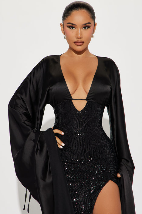 Dresses Fashion | Nova Gown Nova, Sequin Black - | Fashion Gemma