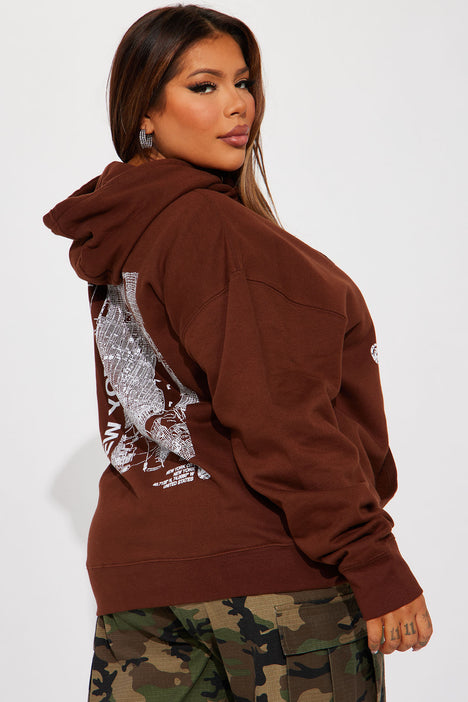 Raiders Camo Hoodie - Brown/combo  Fashion Nova, Screens Tops and