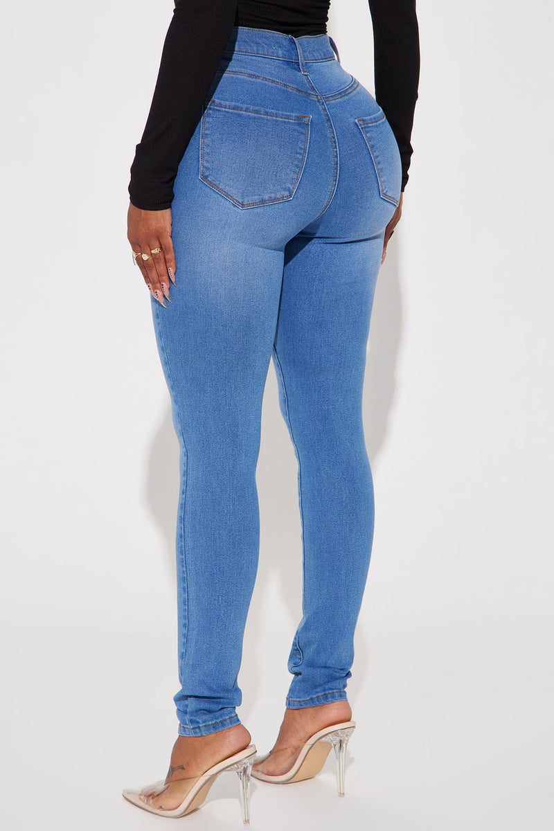 Show It Off Stretch Skinny Jean - Medium Wash | Fashion Nova, Jeans ...
