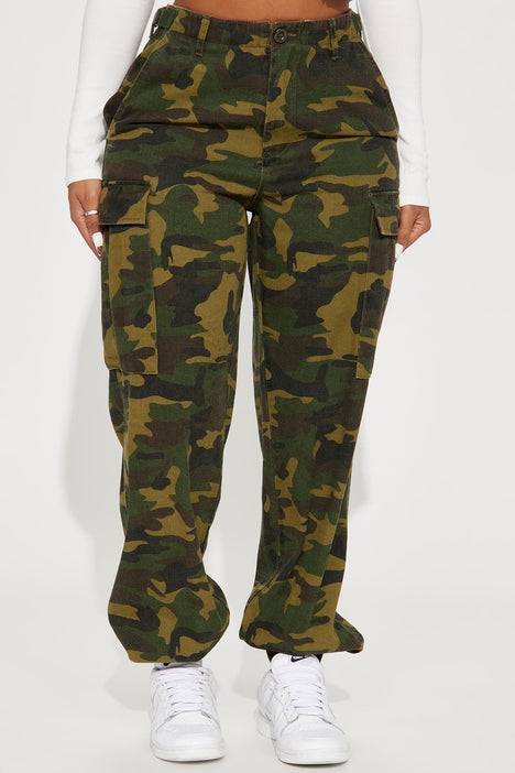 Cadet Kim Oversized Camo Pants - Camo