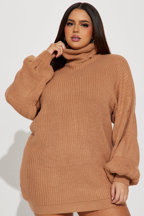 Camel Dress: 3 Ways to Style a Sweater Dress  Trendy sweaters, Sweater  dress, Camel dress