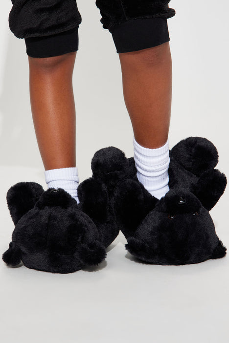 Be My Teddy Bear II Slippers - Pink, Fashion Nova, Shoes