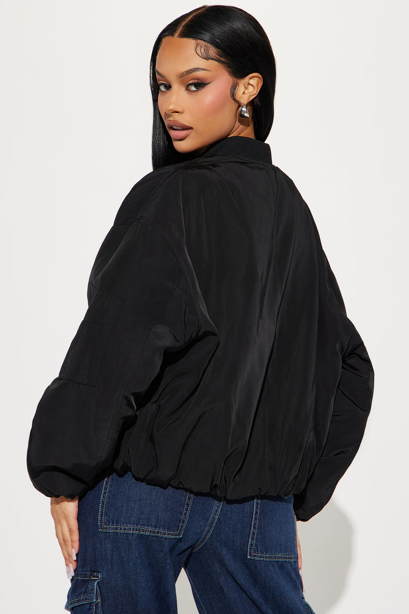Courtside Cutie Bomber - Black | Fashion Nova, Jackets & Coats ...