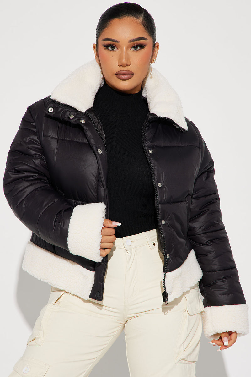 Ain't No Other Puffer Jacket - Black | Fashion Nova, Jackets & Coats ...