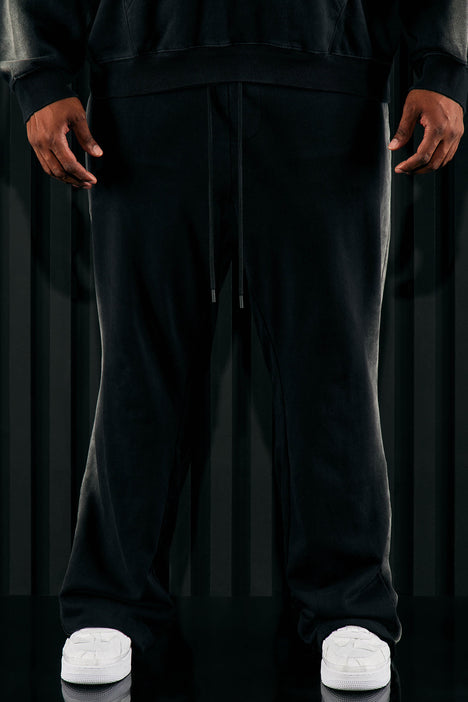 Tyson Flared Sweatpants - Black, Fashion Nova, Mens Pants