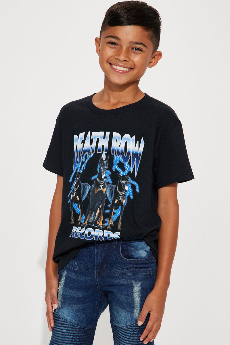 Mini Death Row Records Graphic T-Shirt - Black | Fashion Nova, Kids ...