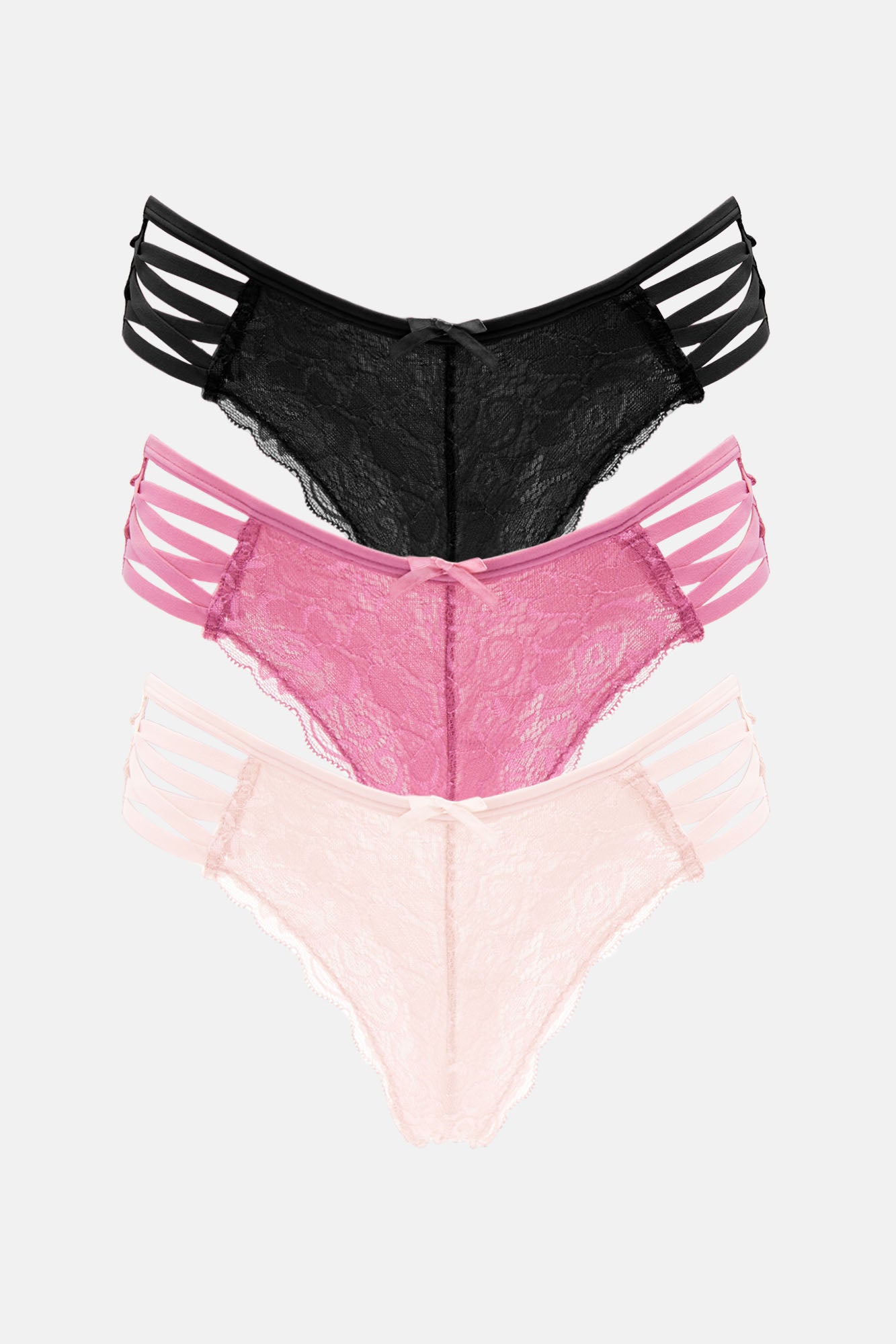 Your Secret Crush Seamless Thong 3 Pack Panties - Fuchsia/combo, Fashion  Nova, Lingerie & Sleepwear