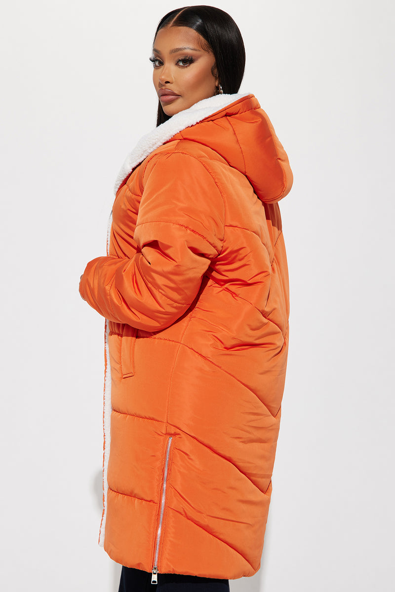 Park City Girl Puffer Coat - Orange | Fashion Nova, Jackets & Coats ...