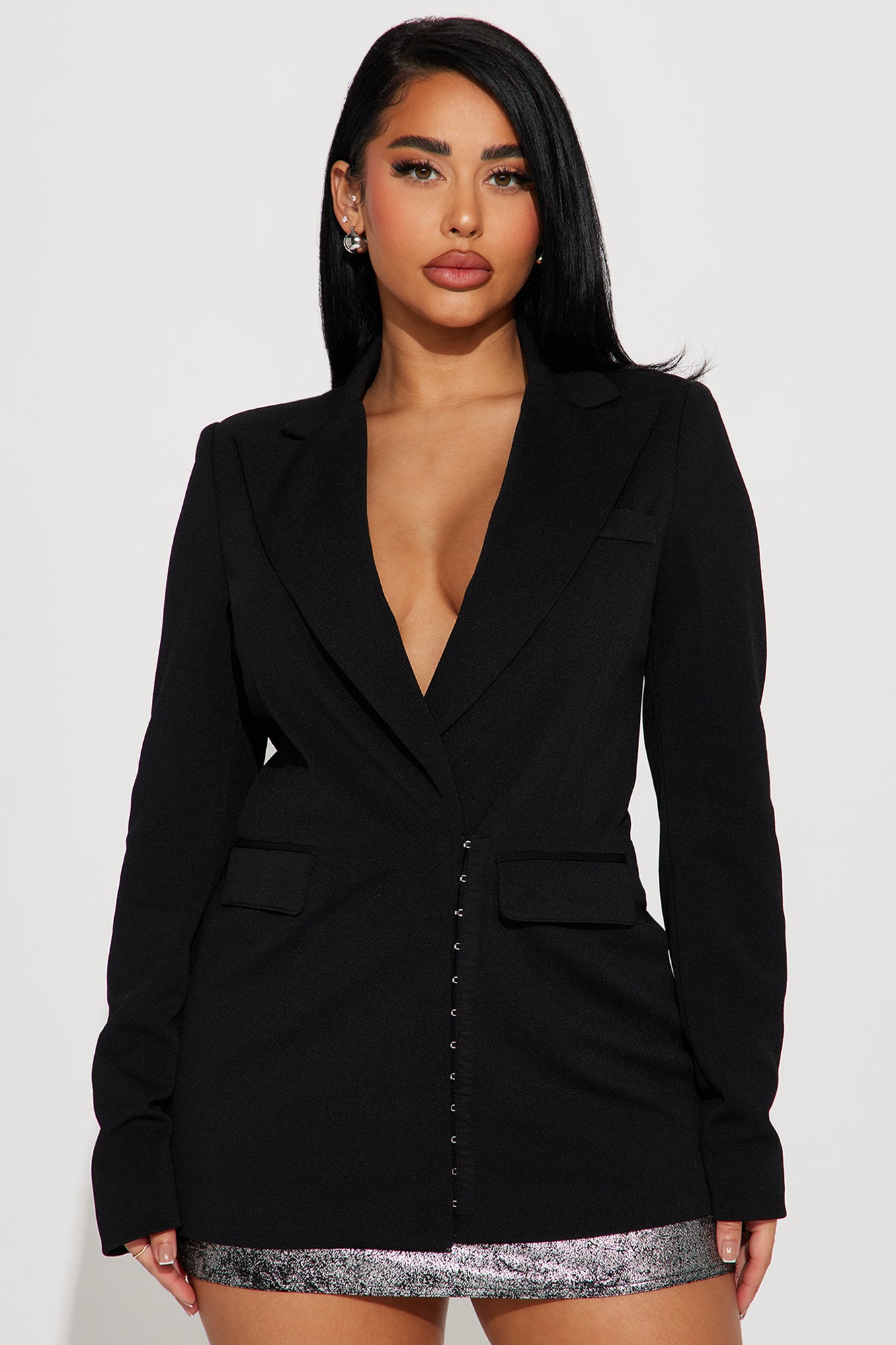 Got Things To Do Blazer - Black, Fashion Nova, Jackets & Coats