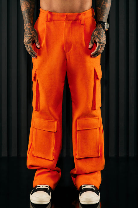 Bang Safety Cargo Pant with Reflective Tape - 6 Pockets, Orange Color, 220  GSM Industrial Workwear : Amazon.in: Industrial & Scientific
