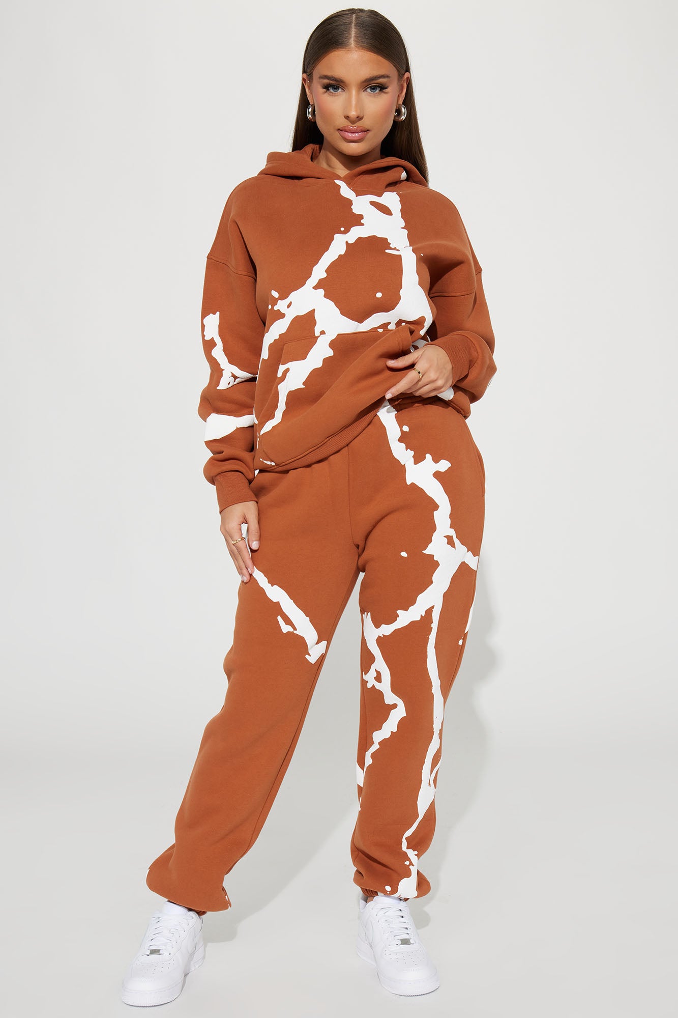 New Direction Sweatsuit Rust Fashion Nova Matching Sets