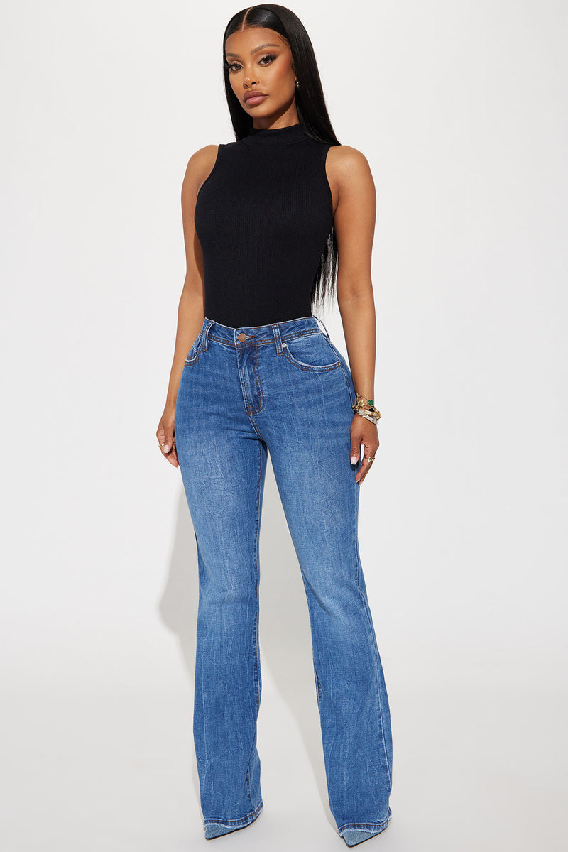 Selene Stretch Straight Leg Jeans - Medium Wash | Fashion Nova, Jeans ...