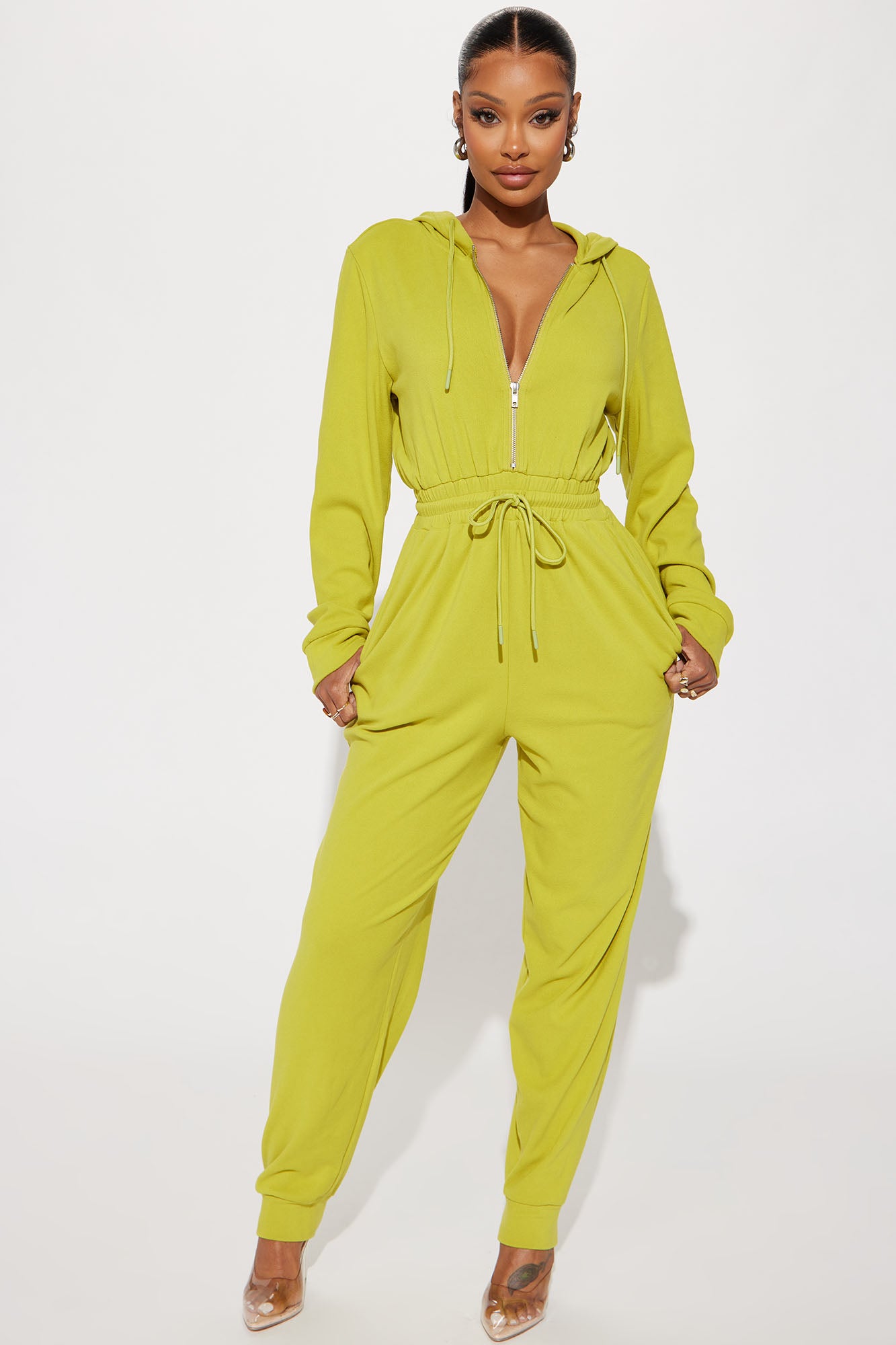 Jumpsuit amarillo hot sale