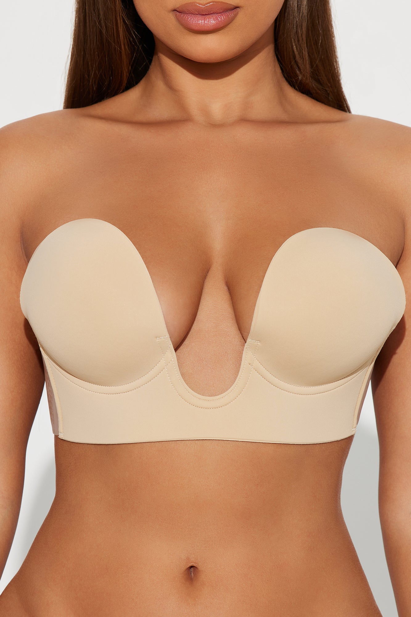 Natural Curves Tear Drop Silicone Lift Pastie Bra - Clear