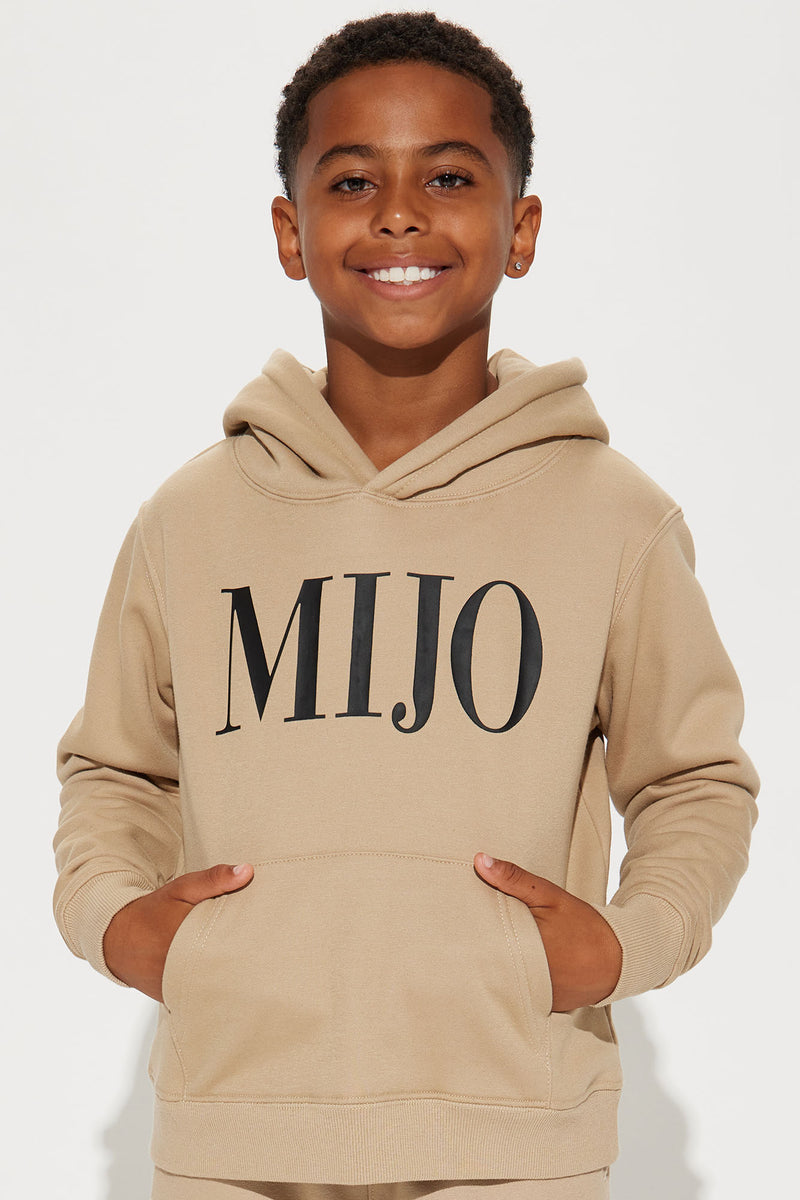 Family Goals Mini Mijo Hoodie - Taupe | Fashion Nova, Kids Tops & T ...