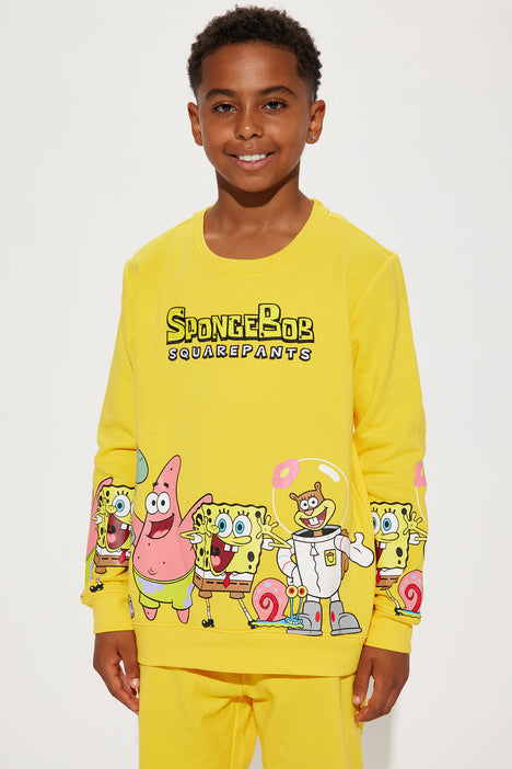 Nickelodeon Spongebob Squarepants Boys 2 Piece Fleece Pants Sets