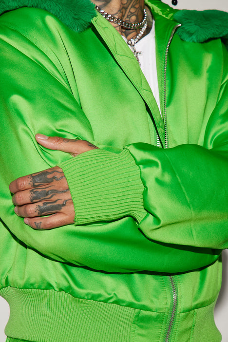 Overdrive Hooded Bomber Jacket | Fashion Mens Nova Fashion - Jackets Nova, | Green
