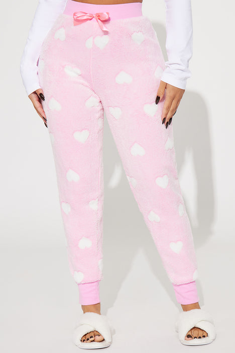 Holiday Mood Plush PJ Pants - Pink/combo, Fashion Nova, Lingerie &  Sleepwear