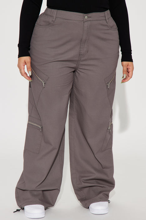 All My Life Ripstop Cargo Pant - Charcoal