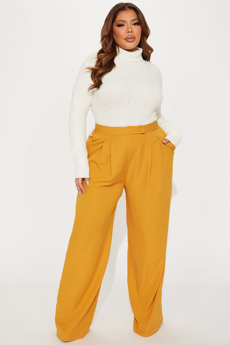 Autumn Palazzo High Waisted Palazzo Pants With Top For Women With Wide Leg,  Pleated Design, Elastic Waist, And Pockets Loose Fit T200729 From Shen06,  $15.48 | DHgate.Com
