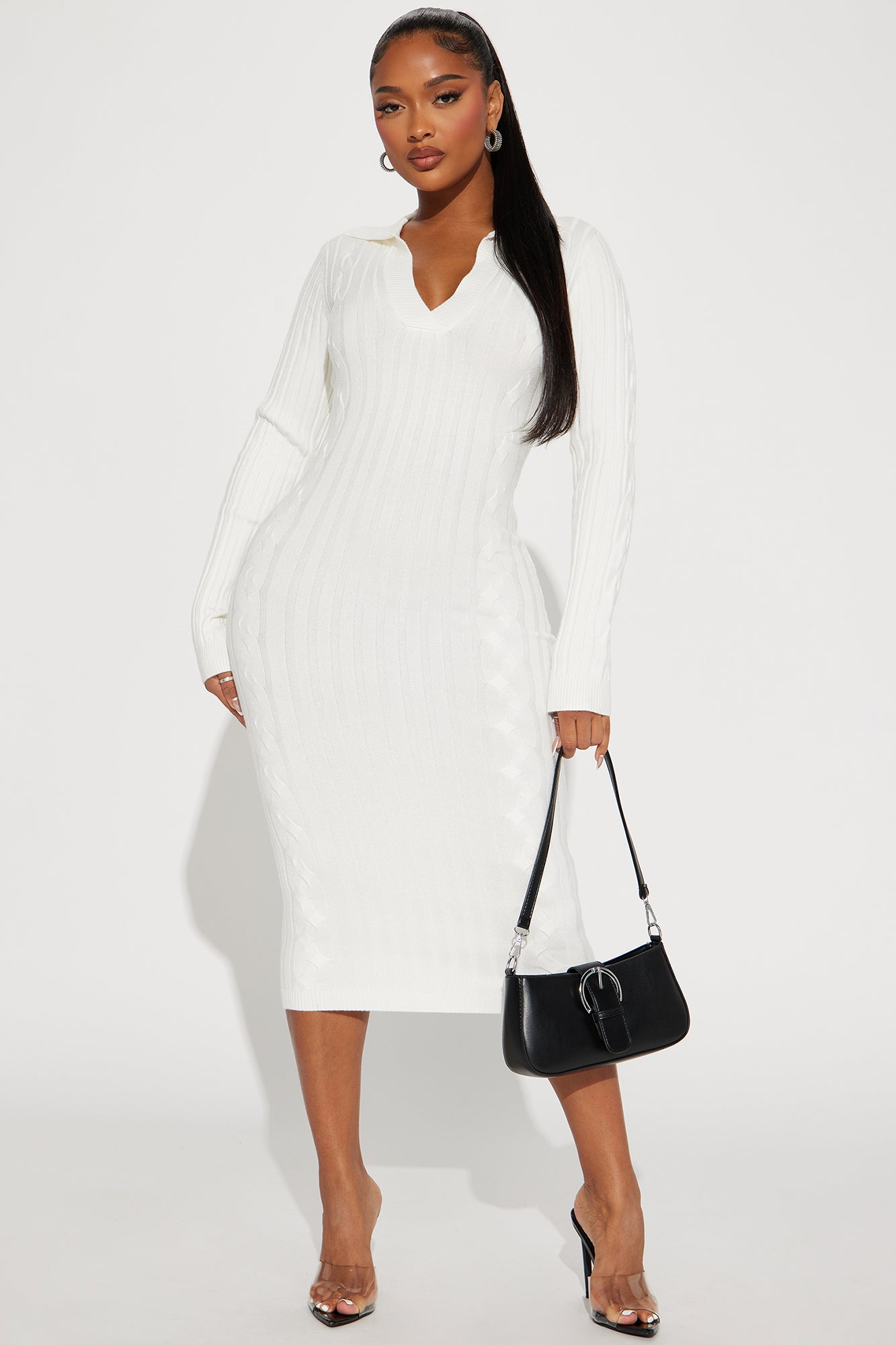 White formal clearance sweater